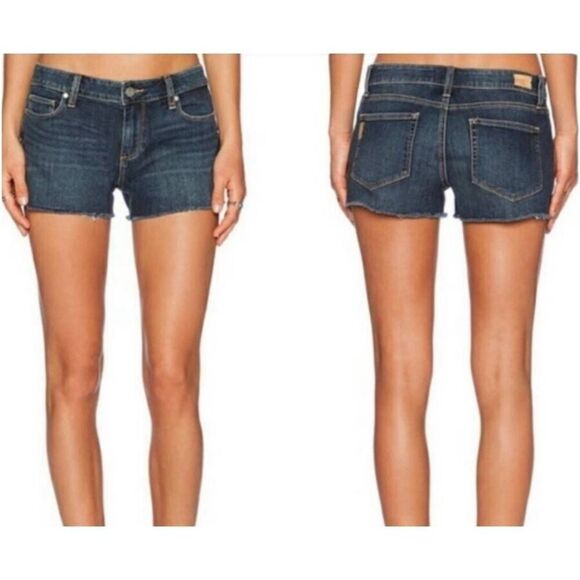 Paige Bobby Short Denim Cutoffs size 25 - Picture 1 of 10
